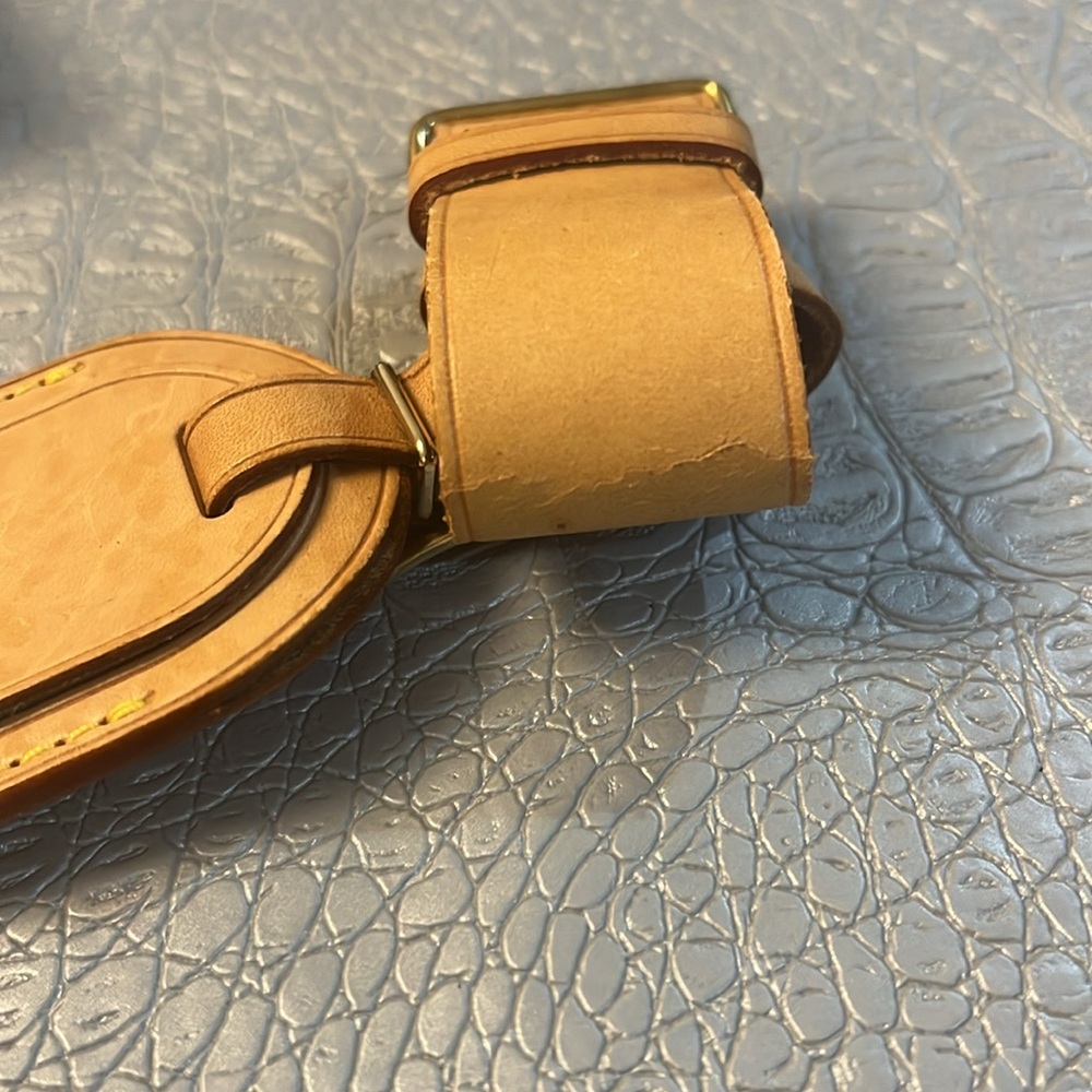 Louis Vuitton Vachetta Luggage Tag - Picture 4 of 4